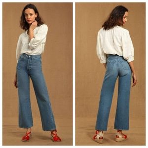 Rouje Classic Blue High Rise Jeans